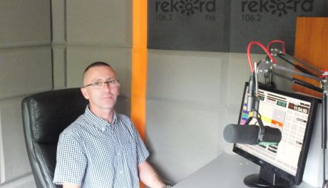 Marcin Suwała - rozmowa w studiu lokalnym Radia Rekord