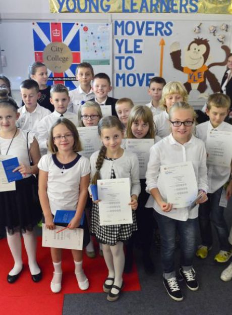 W City College certyfikaty YLE Starters dla najmłodszych