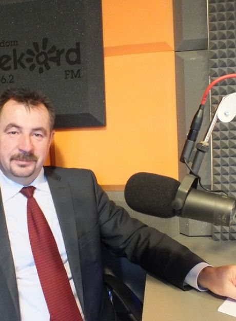 Mirosław Ślifirczyk - rozmowa w studiu lokalnym Radia Rekord