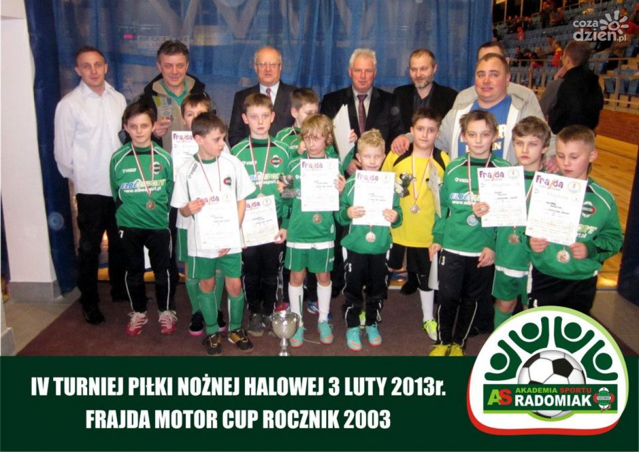 Młodzi adepci Radomiaka wzięli udział w turnieju Frajda Motor Cup Pro