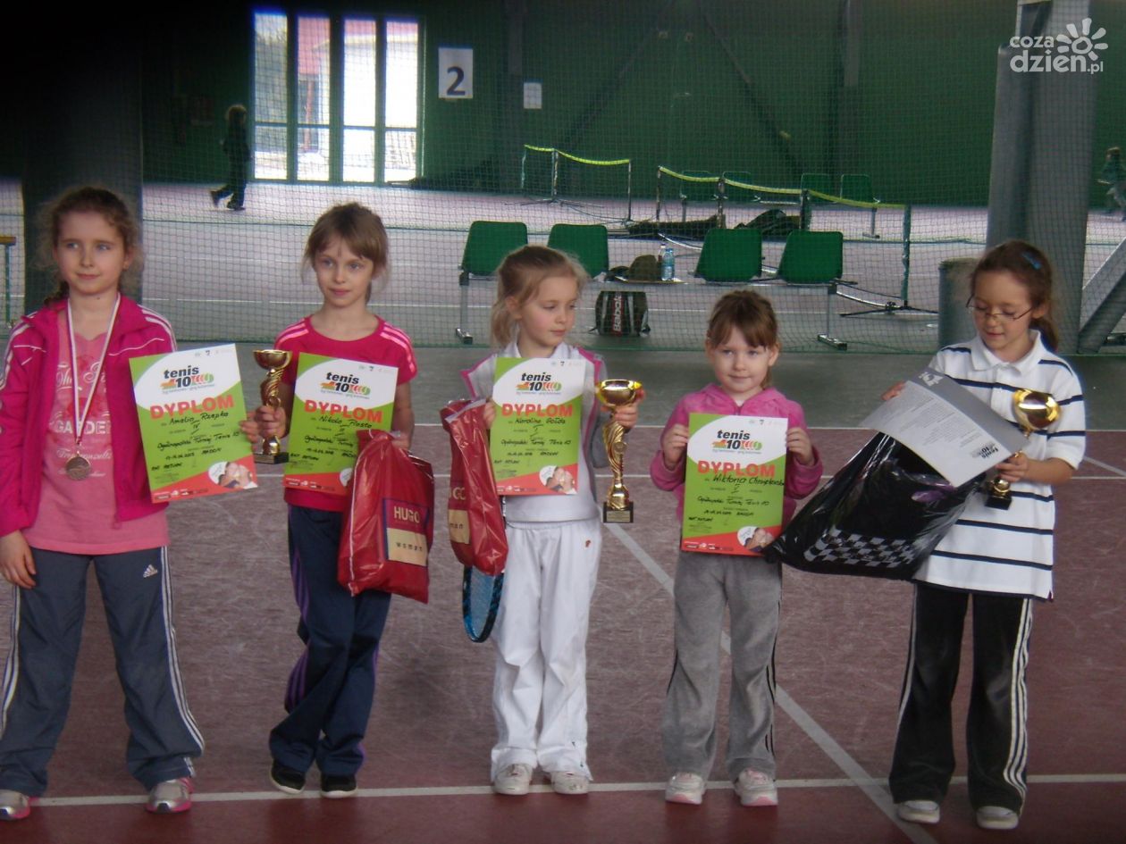 Najmłodsi tenisiści rywalizowali o Puchar Prezydenta Radomia