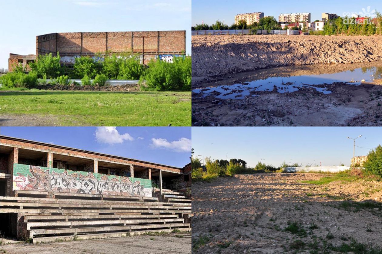 Po ruinach hali przy Struga nie ma już śladu